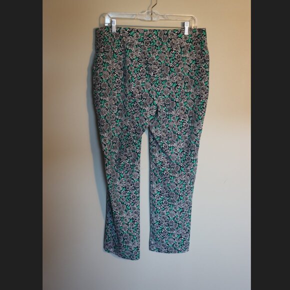 Lands’ End Starfish Pant Leggings Floral Abstract Print Size L 14–16 - Picture 10 of 10